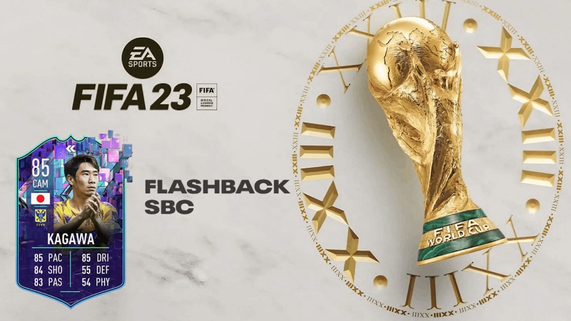 FIFA 23 Ultiimate Team Shinji Kagawa Flashback SBC explained (Image via EA Sports FIFA)