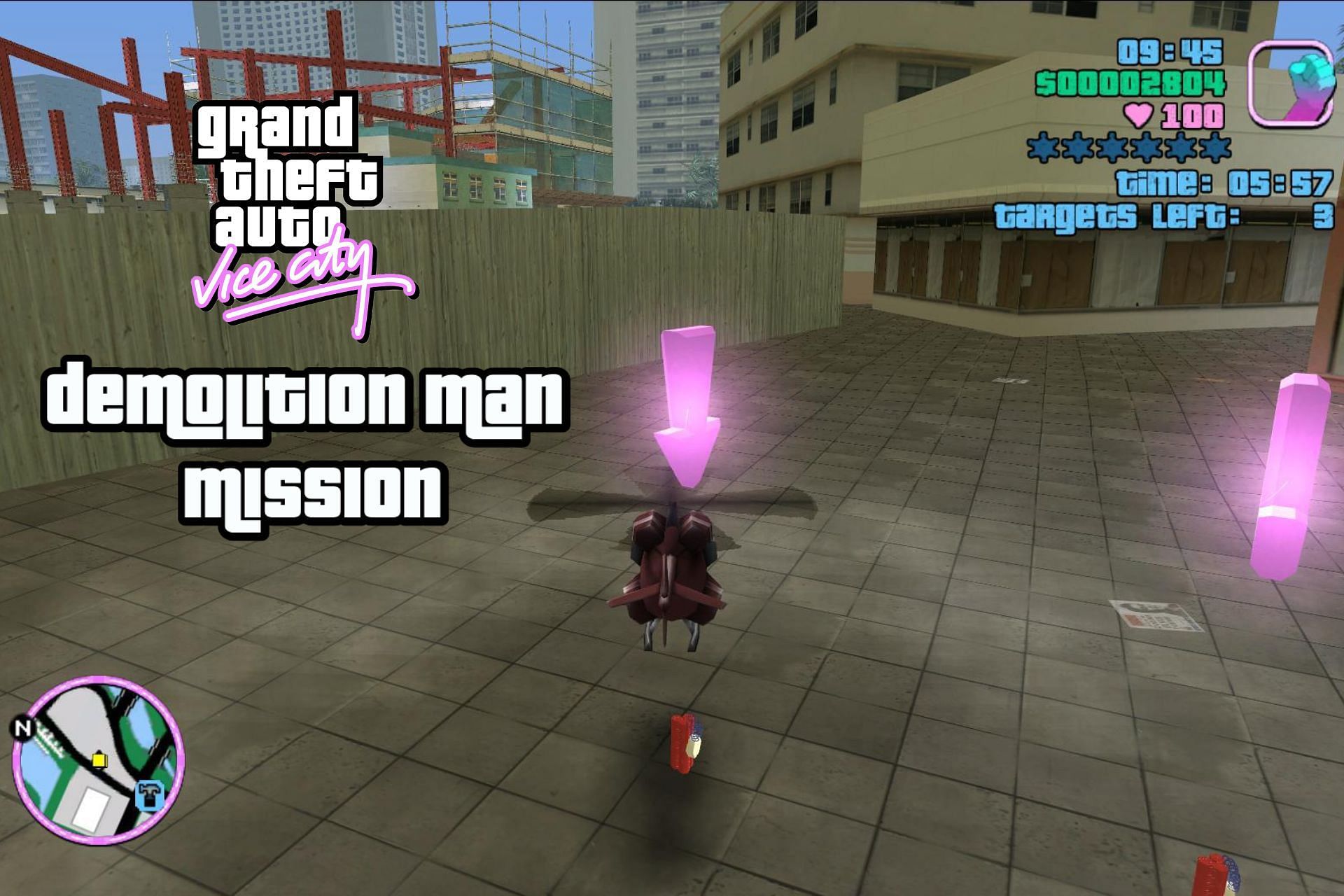 Easy method for completing the Demolition Man Mission in GTA Vice City (Image via GTA Base)