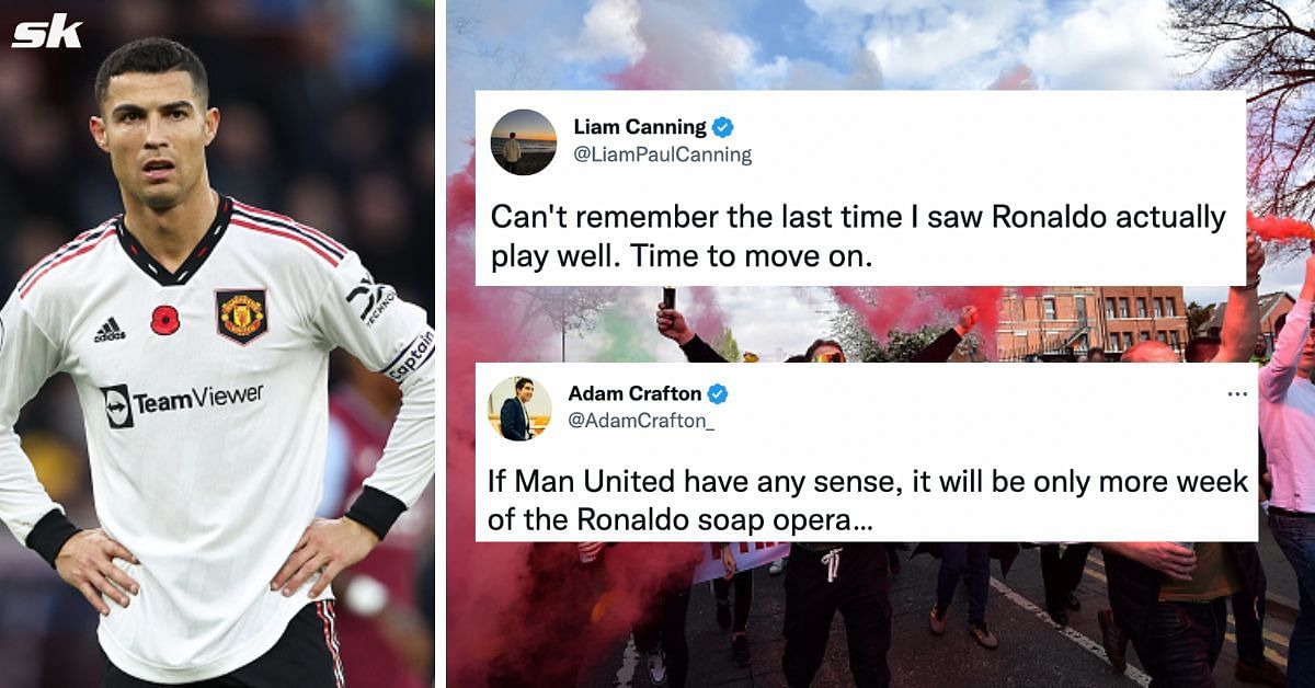 Twitter reacts as Man Utd drop Cristiano Ronaldo