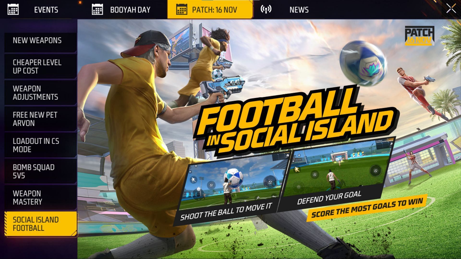 Social Island Football (Image via Garena)