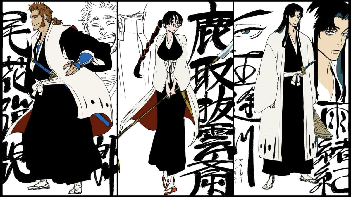 Bleach TYBW reveals Kubo’s individual illustrations of the First Gen