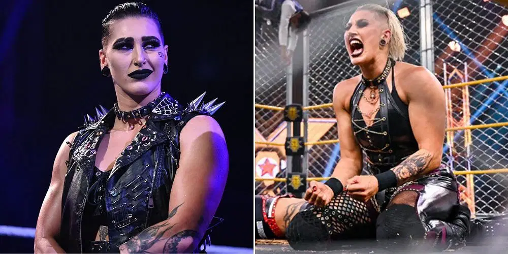 Rhea Ripley competed in the first Women