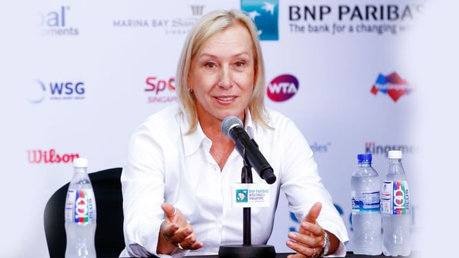 "About time" - Martina Navratilova content over the US Senate's bill to federally protect same-sex marriages