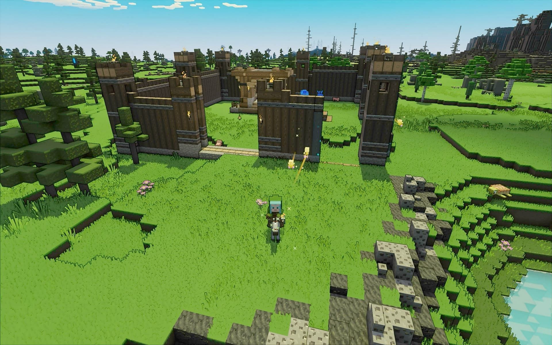 Players can command their armies in Minecraft Legends (Image via Mojang)