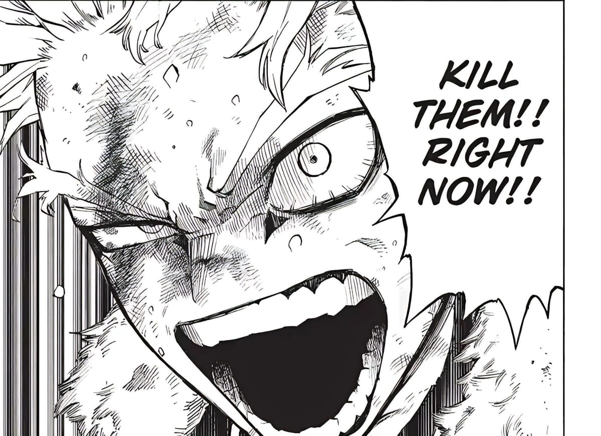 My Hero Academia chapter 374: Kurogiri commences AFO’s plans, Dabi