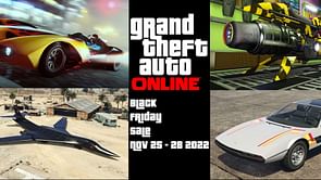 GTA Online's upcoming Black Friday sale list of items revealed (November 25 - 28)