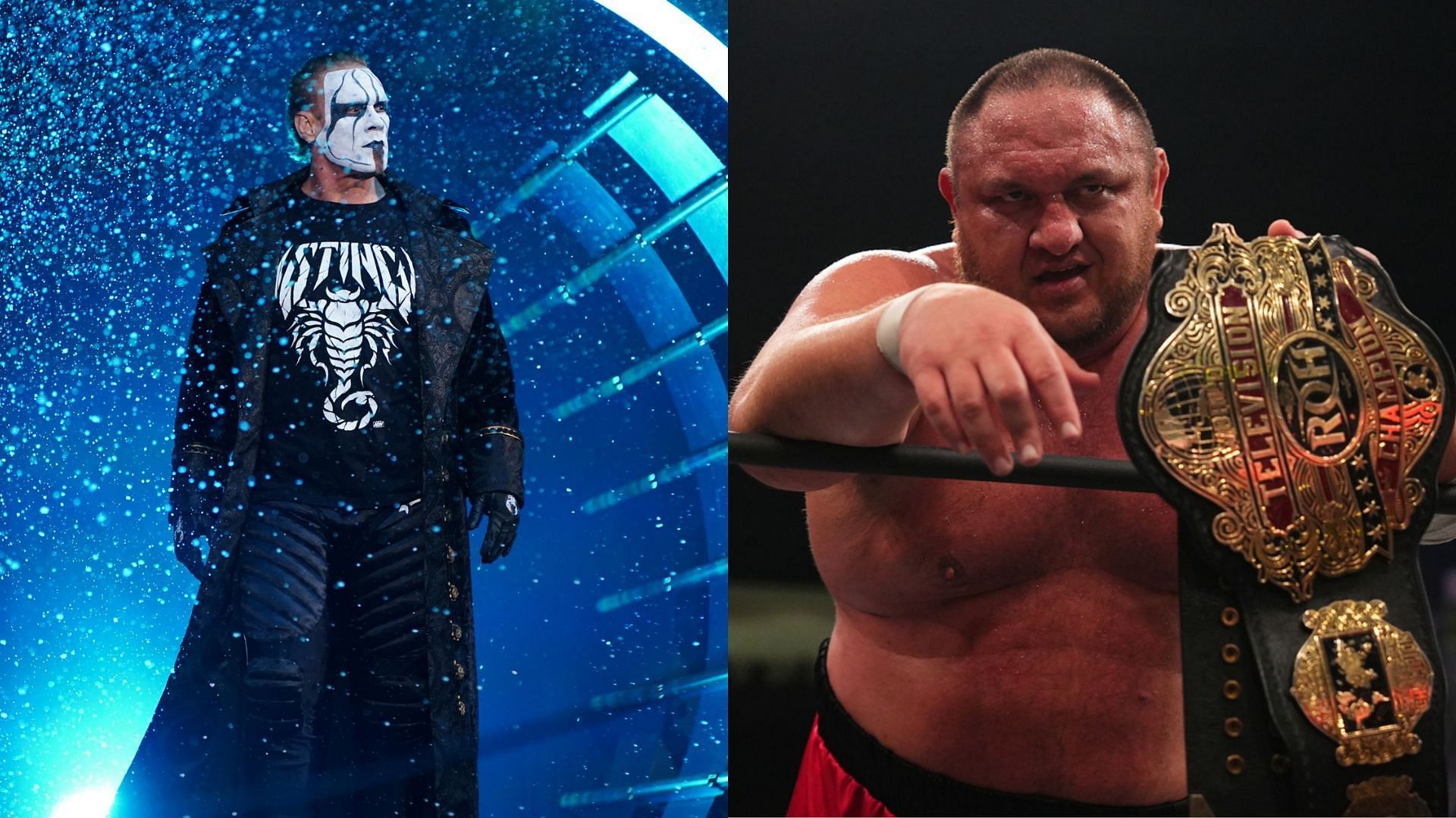 Sting and Samoa Joe are currently signed to AEW