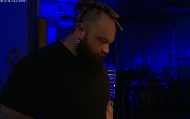 Bray Wyatt gets interrupted during a promo leading to a tense backstage confrontation on SmackDown