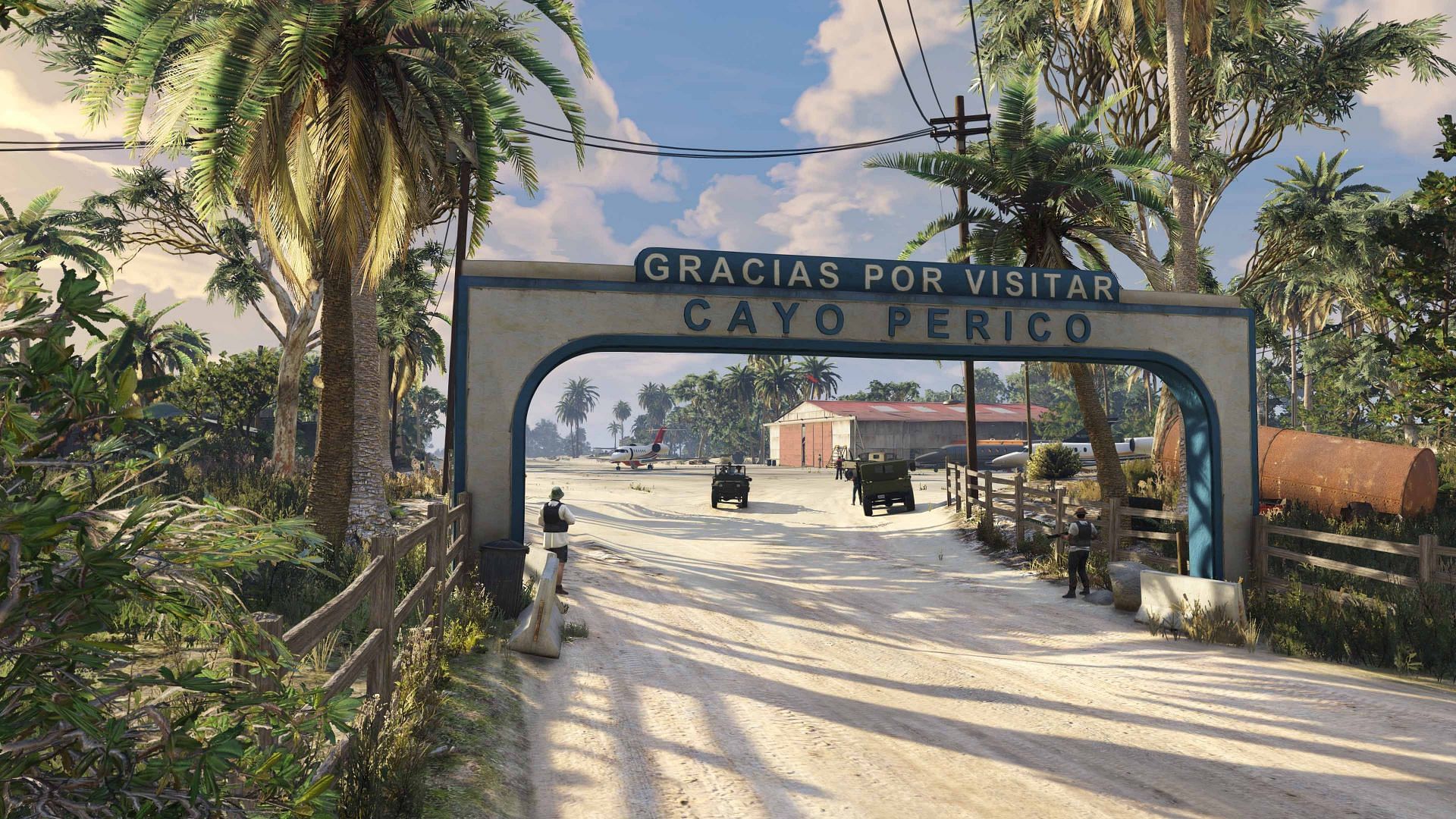 A screenshot from The Cayo Perico Heist (Image via Rockstar Games)