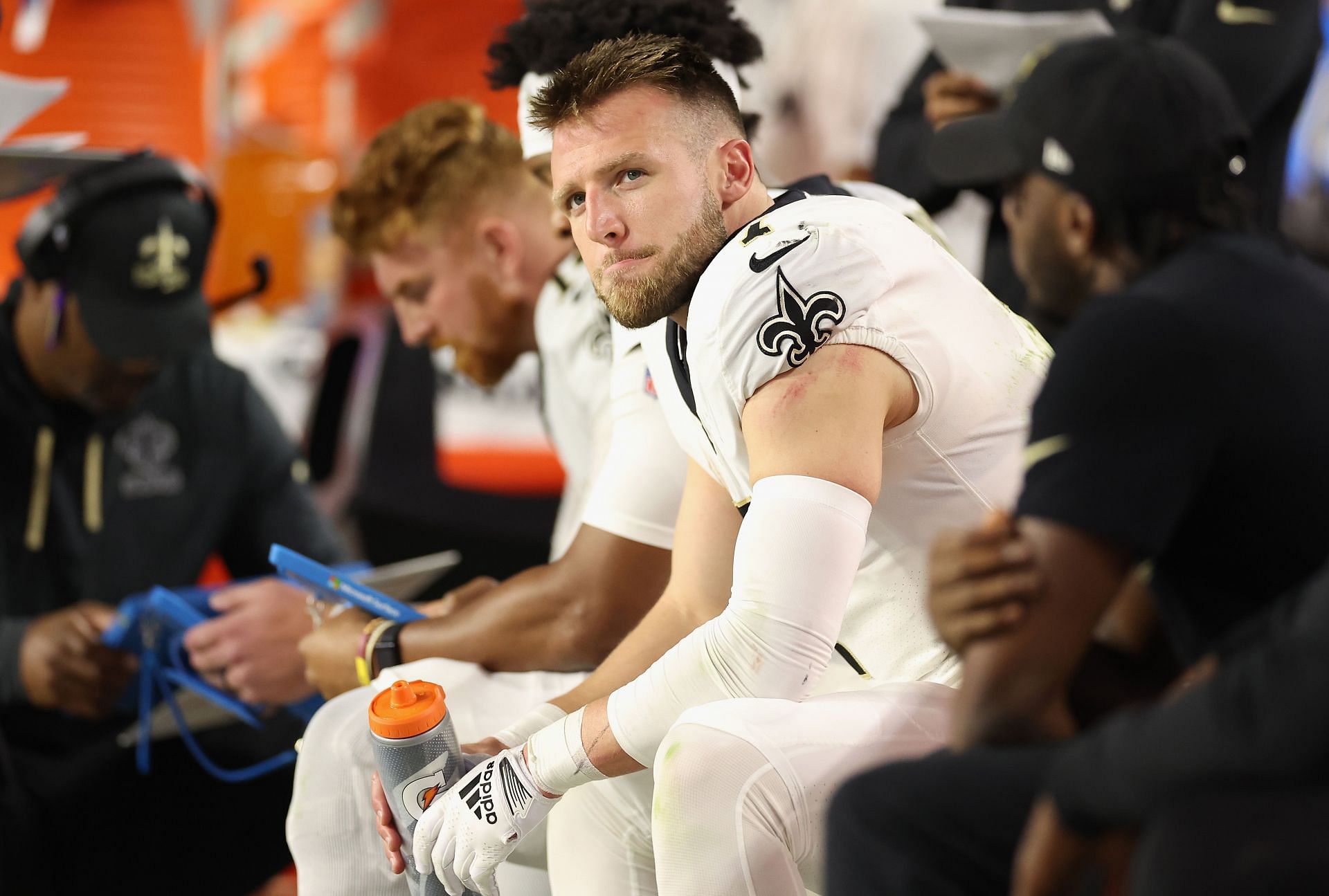 Foster Moreau, Taysom Hill and Juwan Johnson form dynamic trio for New  Orleans Saints