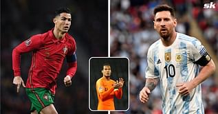"Respect" - Virgil van Dijk chooses between Lionel Messi and Cristiano Ronaldo