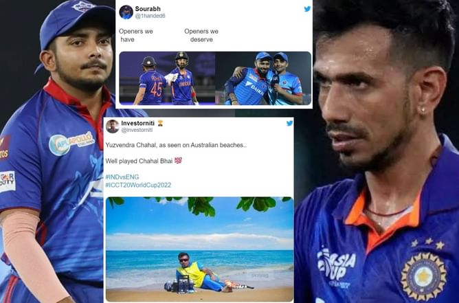 T20 World Cup 2022: Top 10 funny memes as fans slam Team India management's questionable selection choices