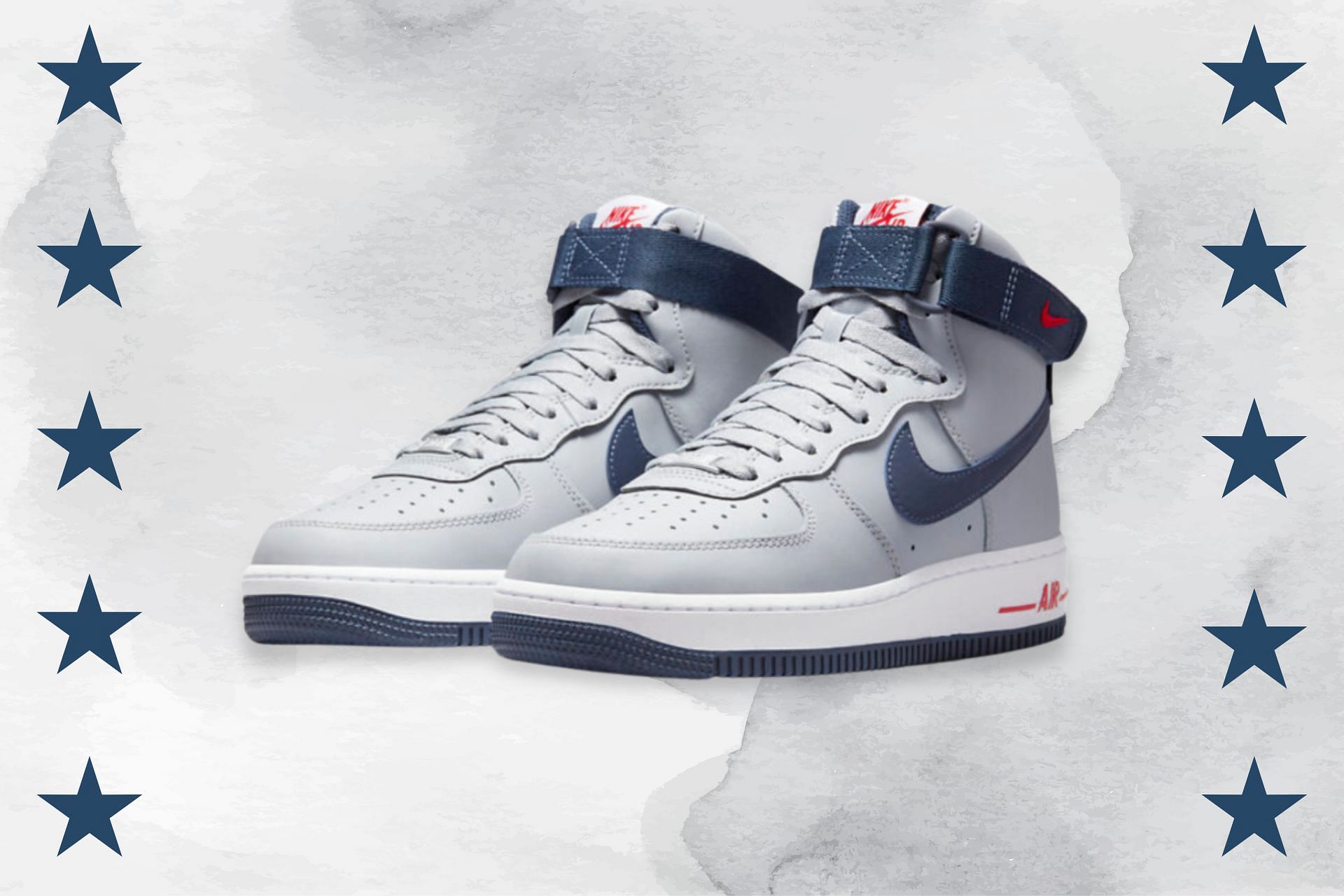 Grey air force 1 hotsell high tops