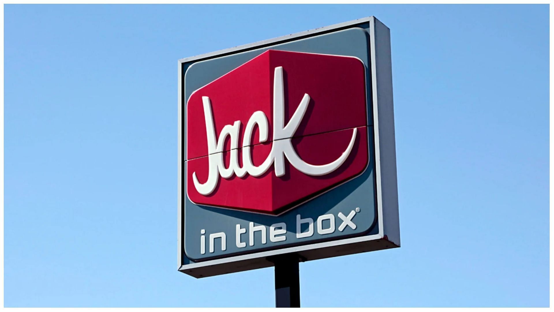 Jack in the Box restaurant sign outside a restaurant in the U.S. (Photo by: Don &amp; Melinda Crawford/Education Images/Universal Images Group via Getty Images)