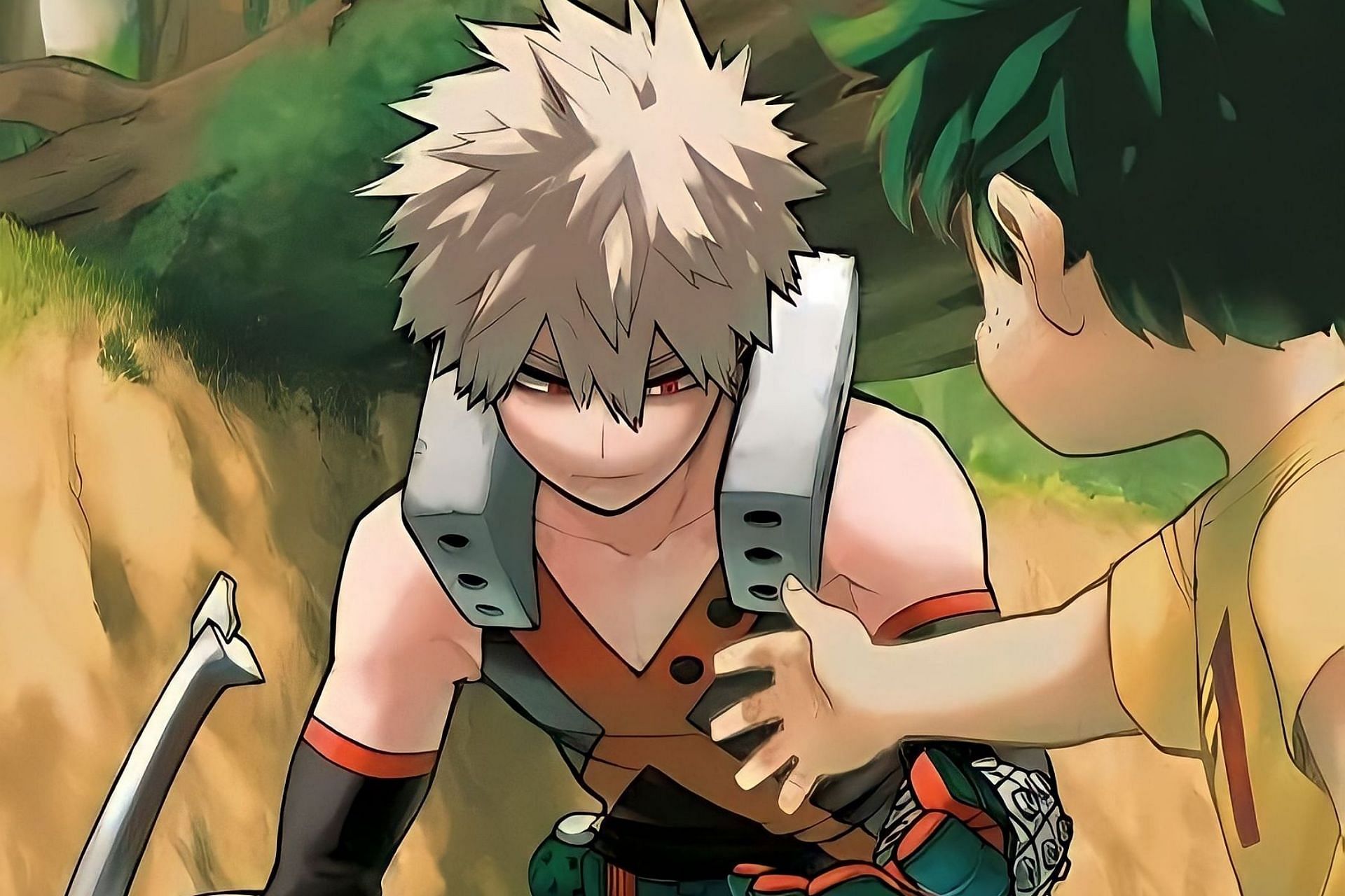 Bakugo and Deku (Image via Kohei Horikoshi/Shueisha)