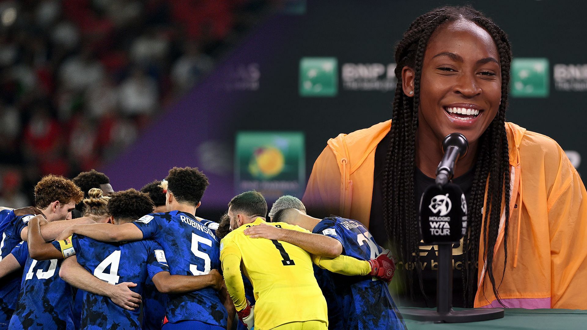 Coco Gauff excited as USA advances to FIFA World Cup knockout stage after win against Iran