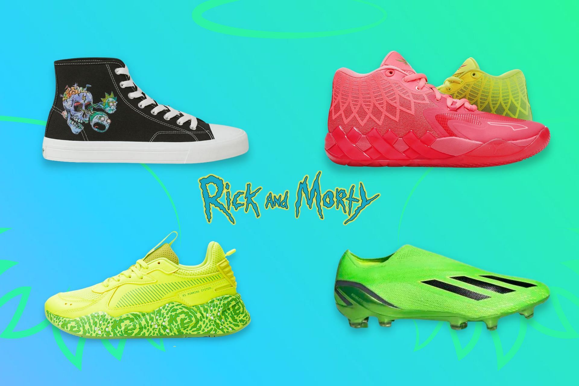 Rick and 2025 morty sneakers