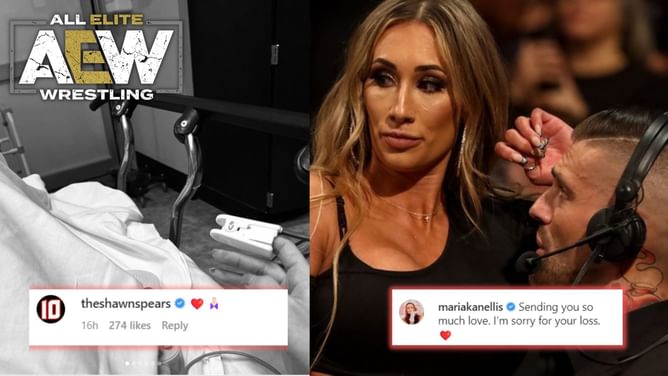 AEW stars pen heartfelt messages and support for WWE Superstar Carmella following heartbreaking post