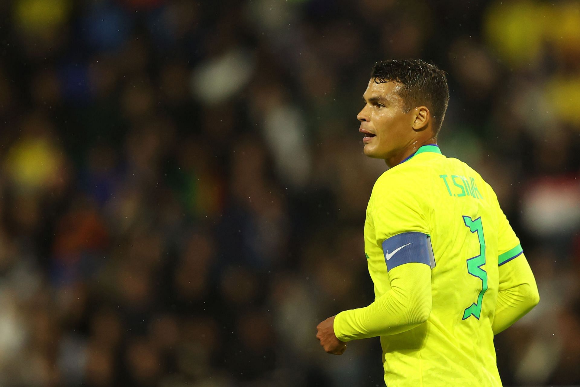 The veteran Thiago Silva for Brazil