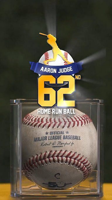Aaron Judge record home run ball headed to auction: report