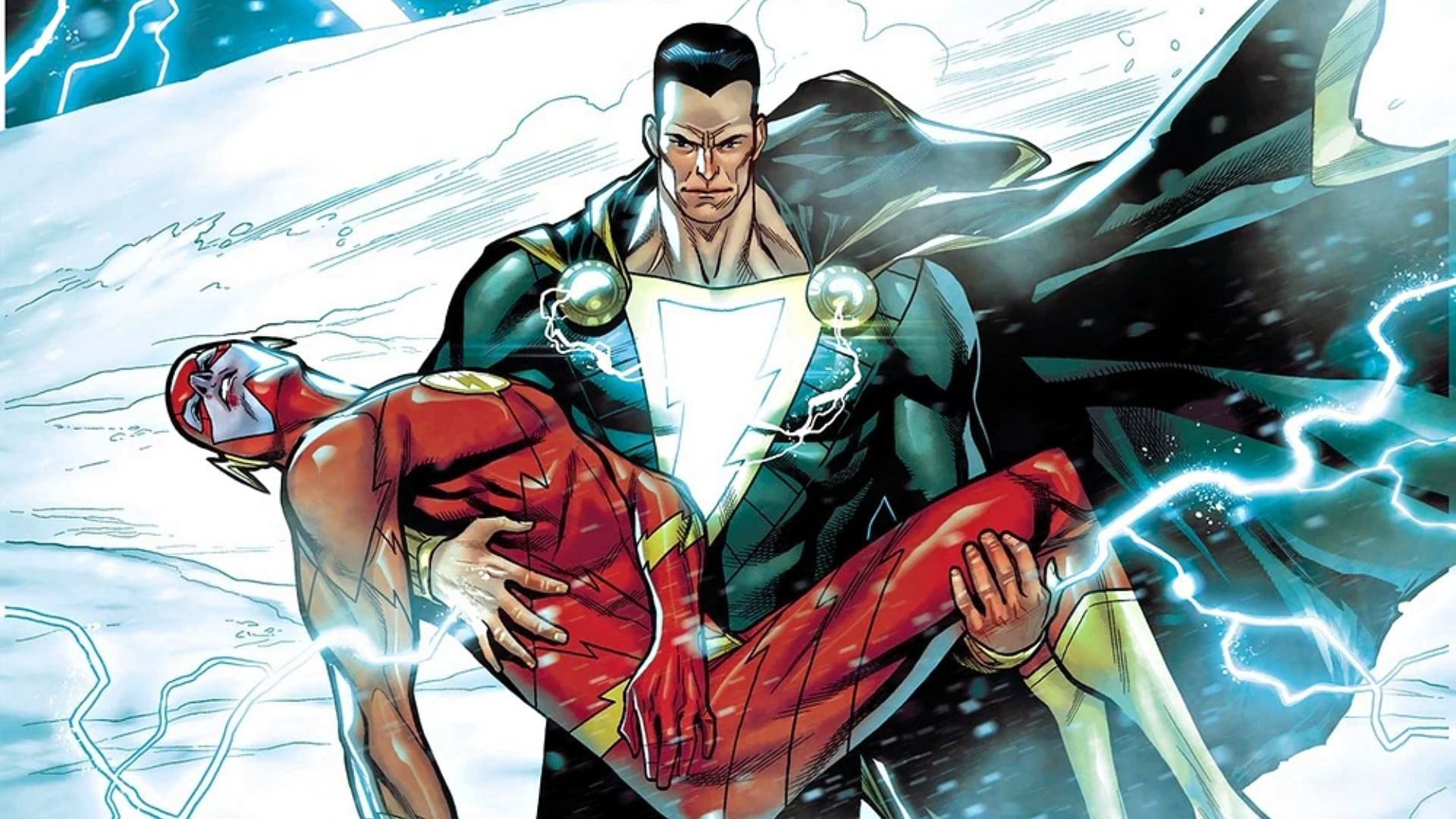 Adam &amp; Flash in DC Comics (Image: DC Entertainment)