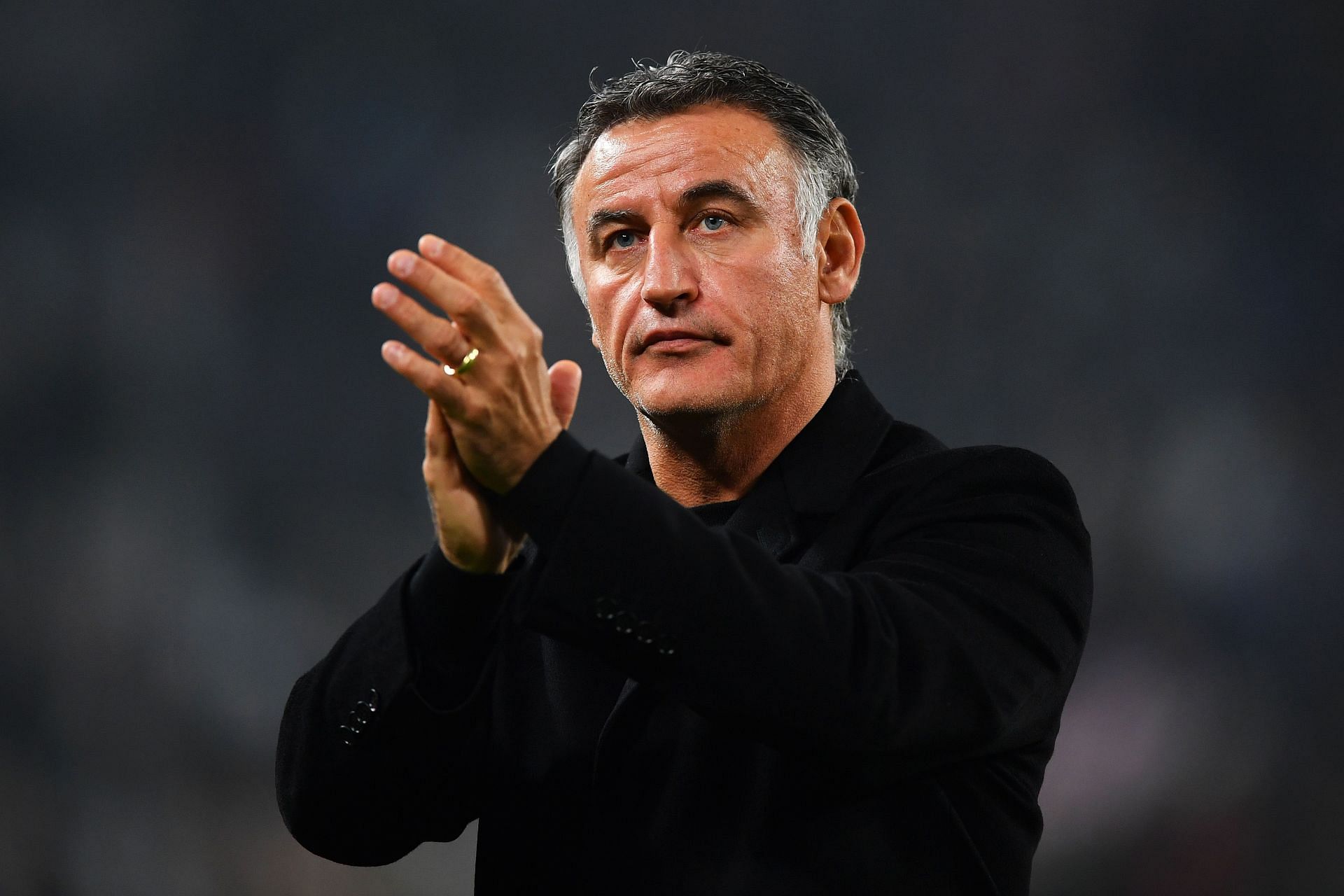 PSG manager Christophe Galtier.