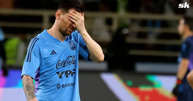 FIFA World Cup 2022 [WATCH]: Argentina superstar Lionel Messi fakes injury in public training at Abu Dhabi