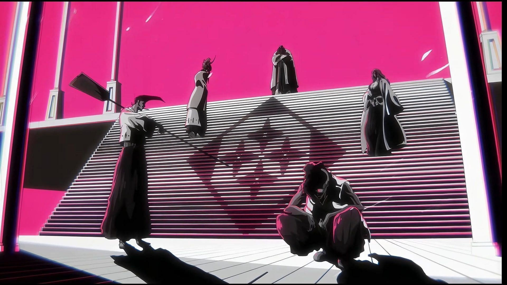 The Zero Division as seen in Bleach TYBW opening (Image via Studio Pierrot)