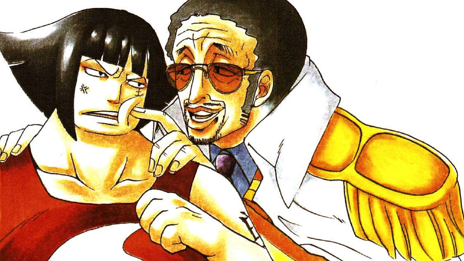 Sentomaru considers Kizaru his &quot;uncle&quot;, and both have ties with Vegapunk (Image via Eiichiro Oda/Shueisha, One Piece)