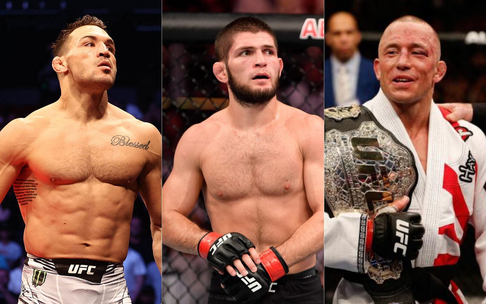 UFC fans missed out on Khabib Nurmagomedov facing Michael Chandler and Georges St-Pierre