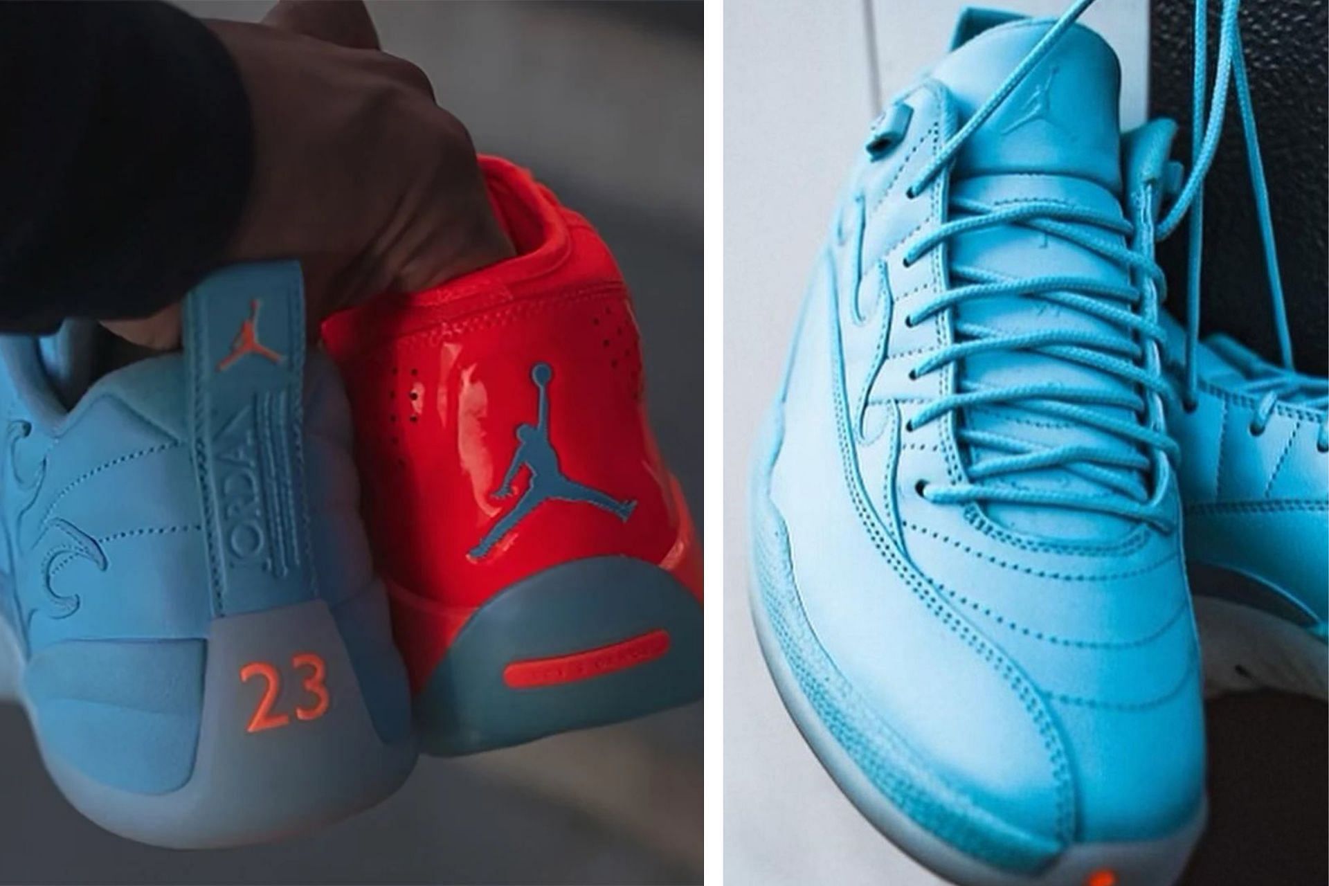 Take a closer look at the shoes offered in this Fire and Ice Pack (Image via Twitter/@GnxSneakersMx)