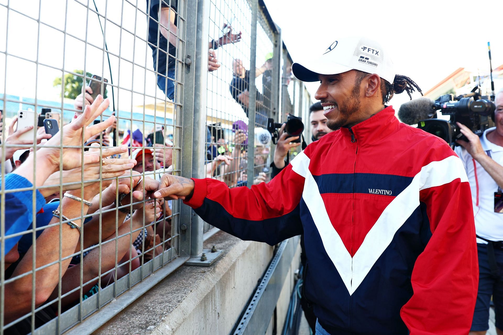 Lewis Hamilton at the F1 Grand Prix of Great Britain