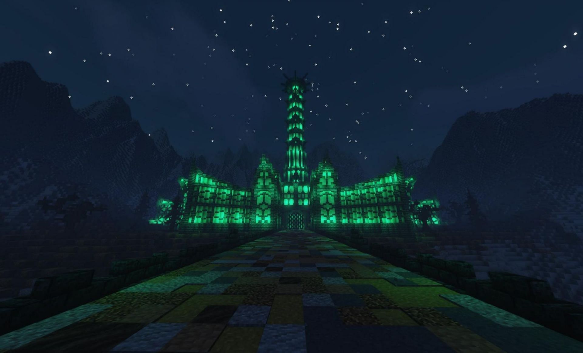 Minecraft Middle Earth Build