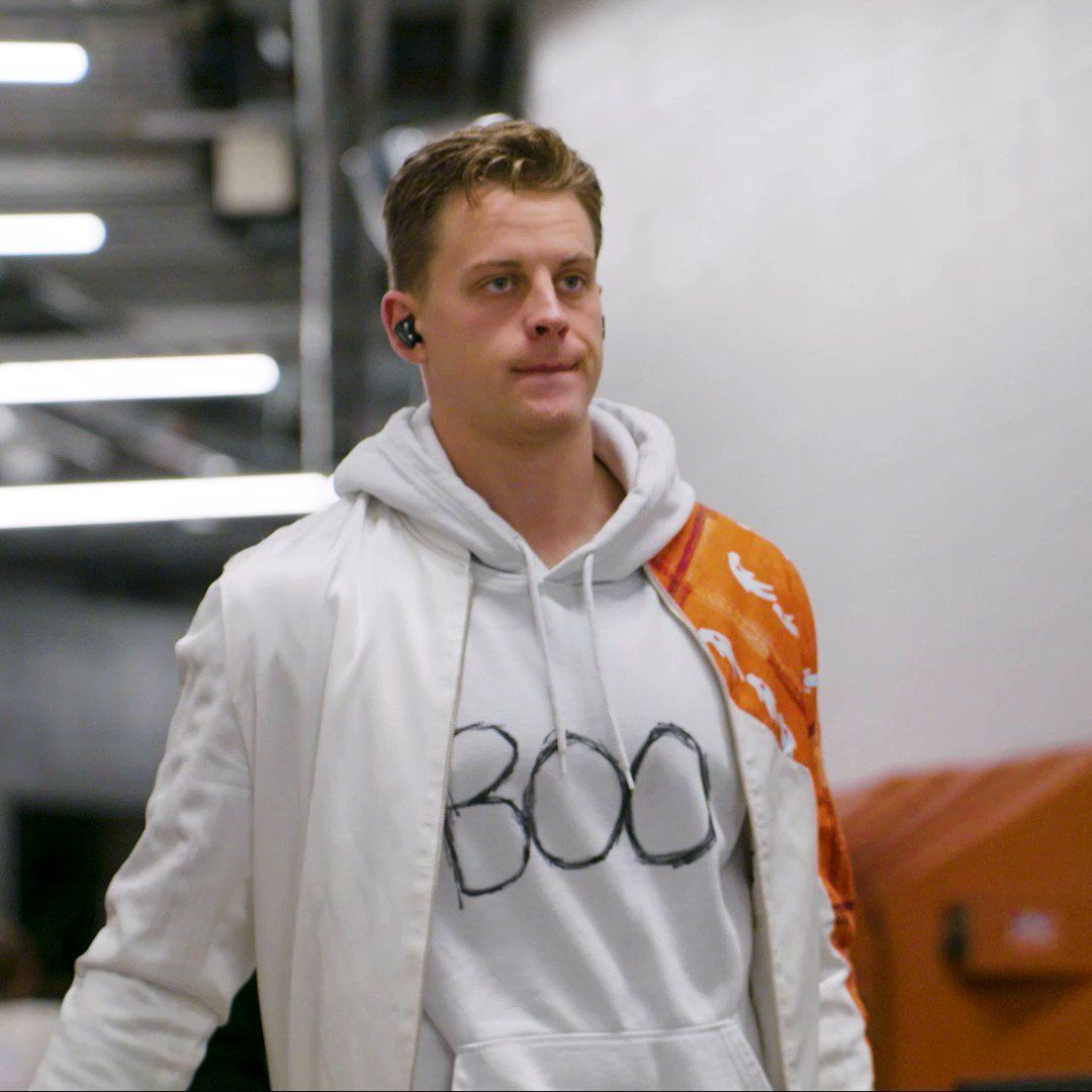 Cincinnati Bengals Joe Burrow Boo Hoodie