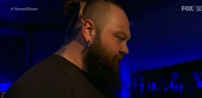 Bray Wyatt gets interrupted during a promo leading to a tense backstage ...