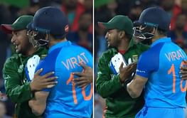 T20 World Cup 2022: [Watch] Shakib Al Hasan engages in a chat with Virat Kohli after the Indian batter demands a no-ball