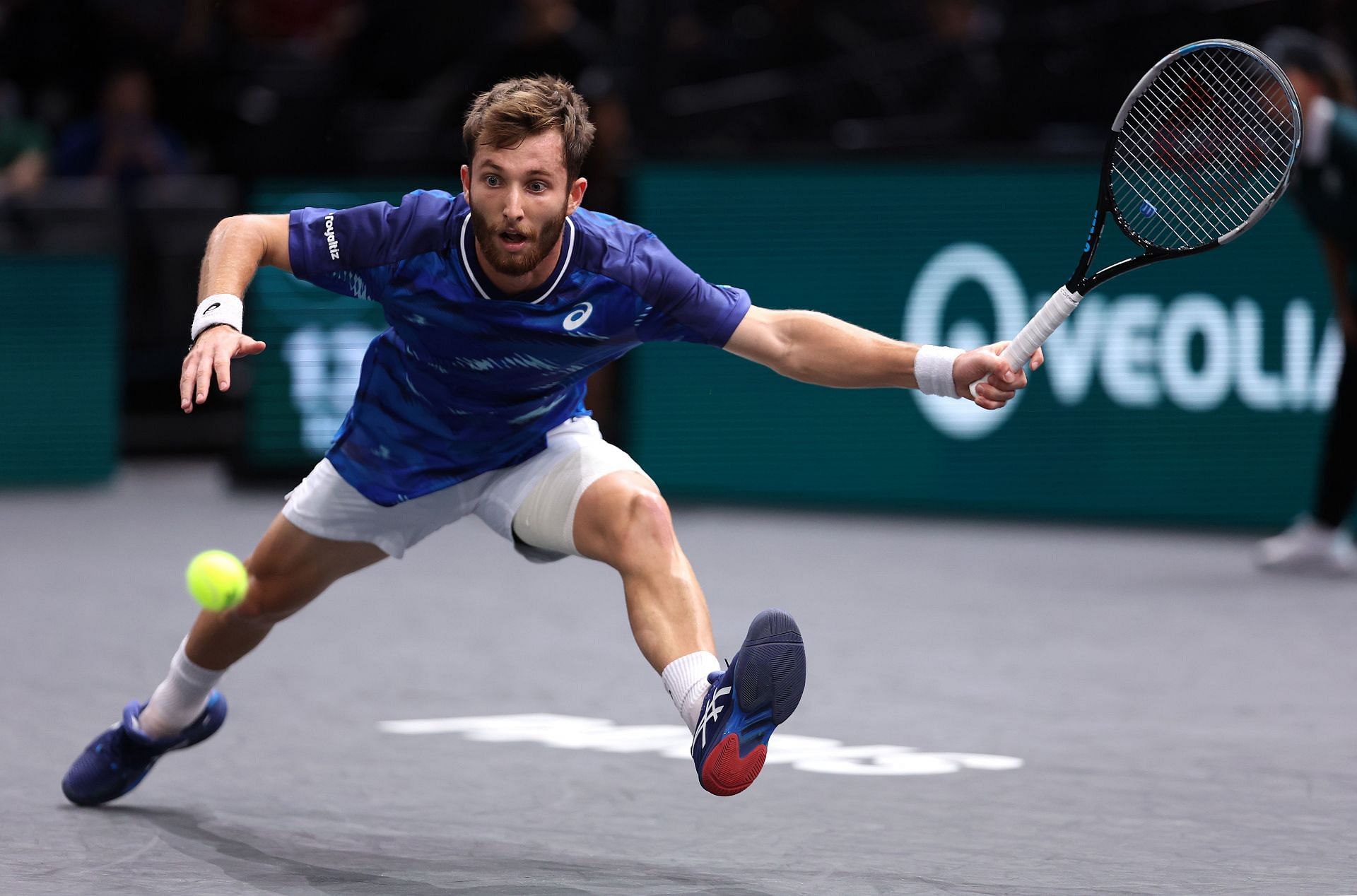 Cameron Norrie at the Rolex Paris Masters - Day Three