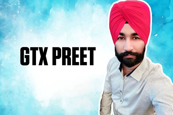GtxPreet's BGMI ID, stats, F/D ratio, win ratio, YouTube income, and more