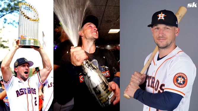 Alex Bregman: "I can barely think because I got a broken finger"