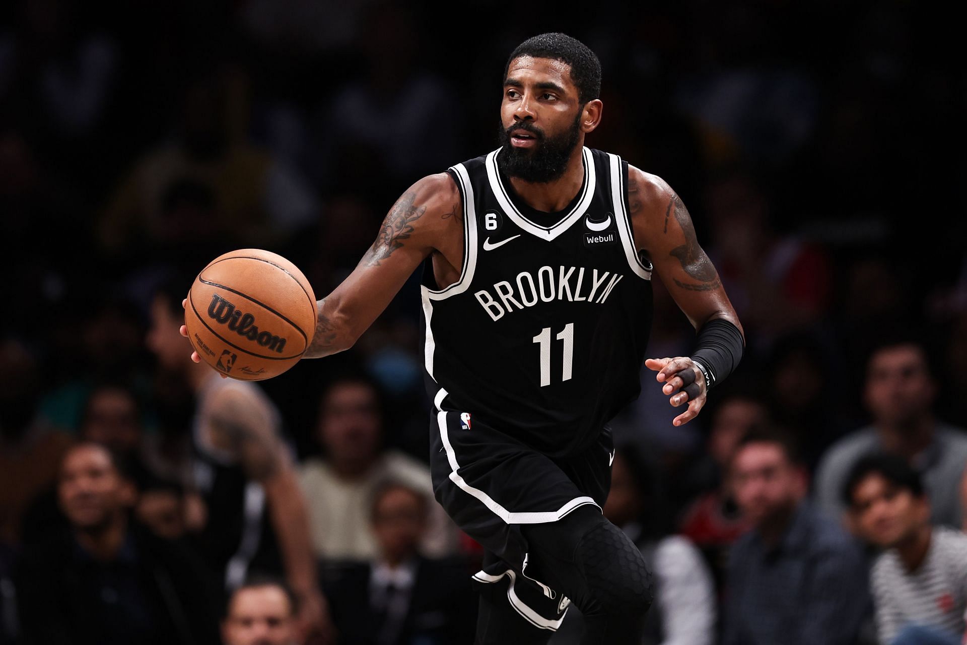 Kyrie Irving of the Brooklyn Nets