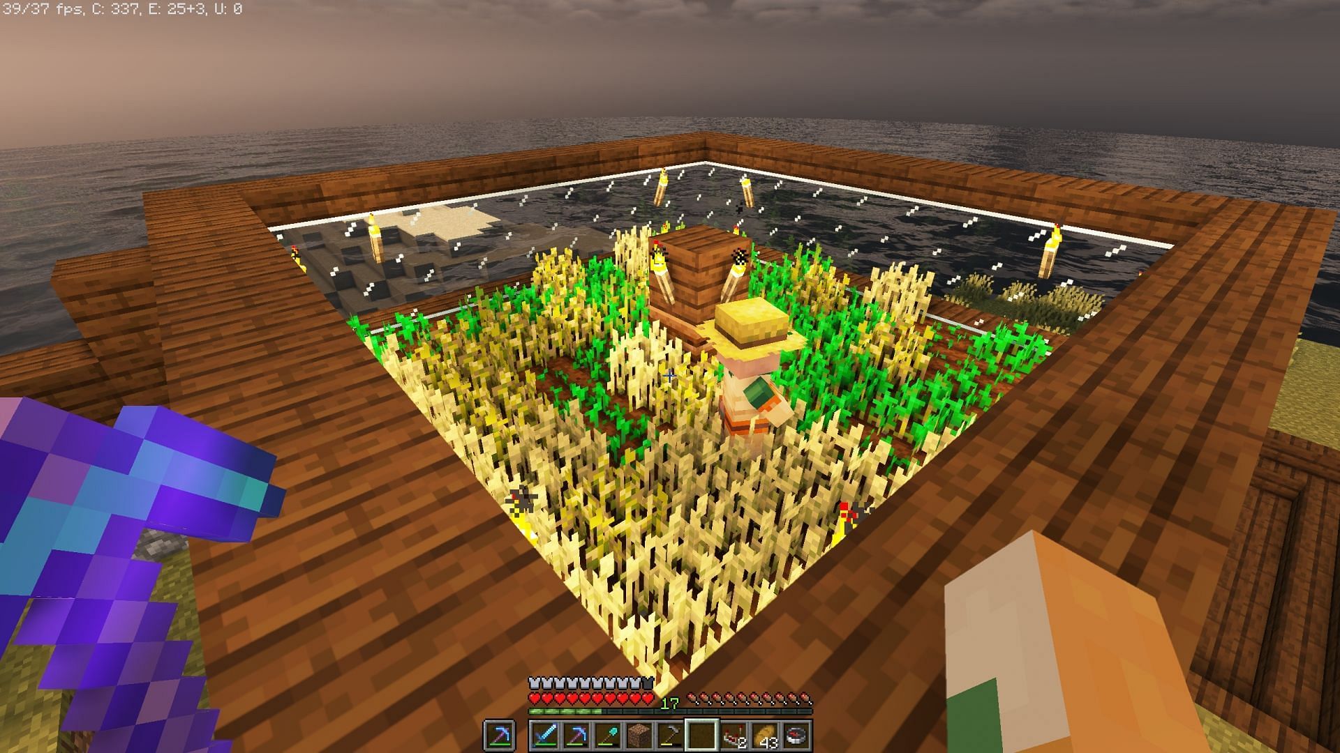 I MADE AUTOMATIC WHEAT FARM, MINECRAFT GAMEPLAY #21 in 2023