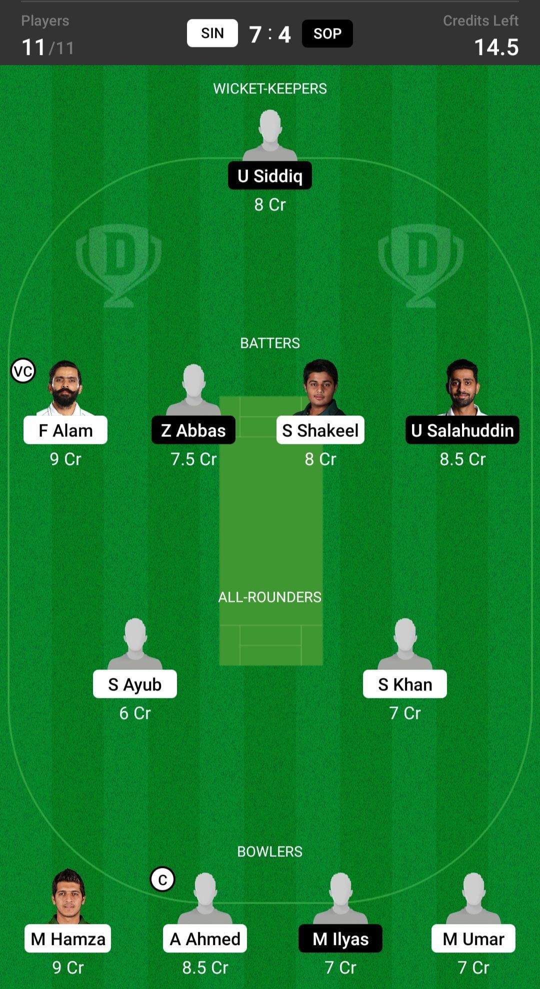 Sindh vs Southern Punjab Fantasy suggestion #2