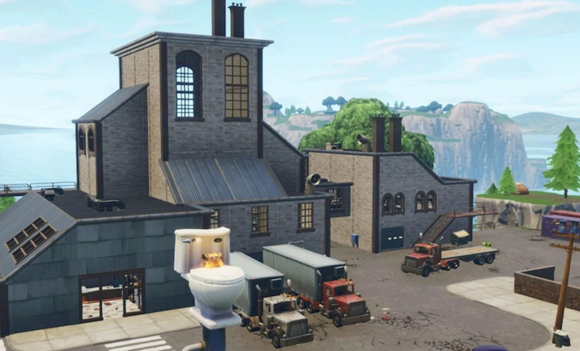 Flush Factory is part of the old map (Image via Fortnite Wiki)