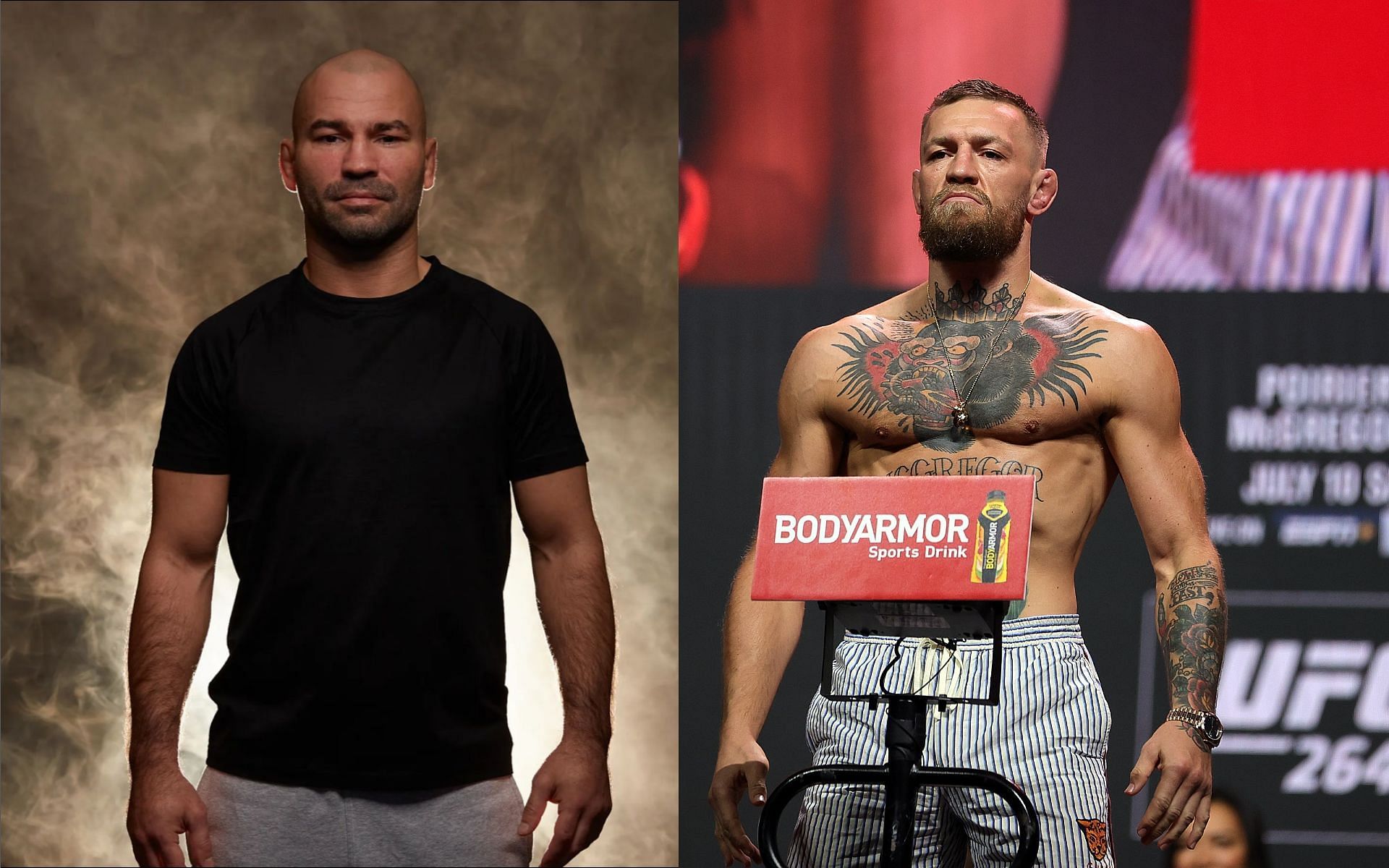Artem Lobov (left) and Conor McGregor (right) [Image Courtesy: Getty Images]