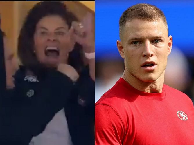 Christian McCaffrey’s mom Lisa drops f-bomb during 49ers vs Chargers
