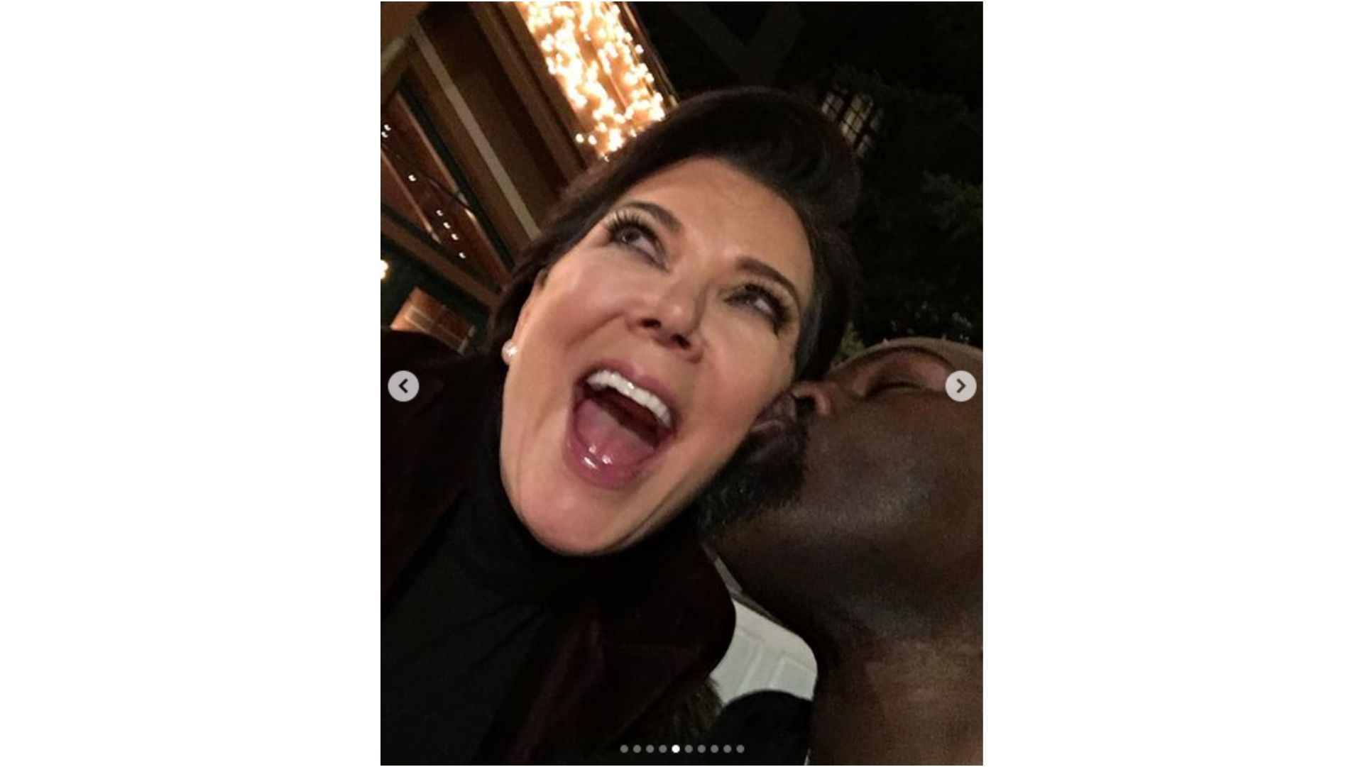 Screenshot from Kris Jenner&#039;s Instagram post.