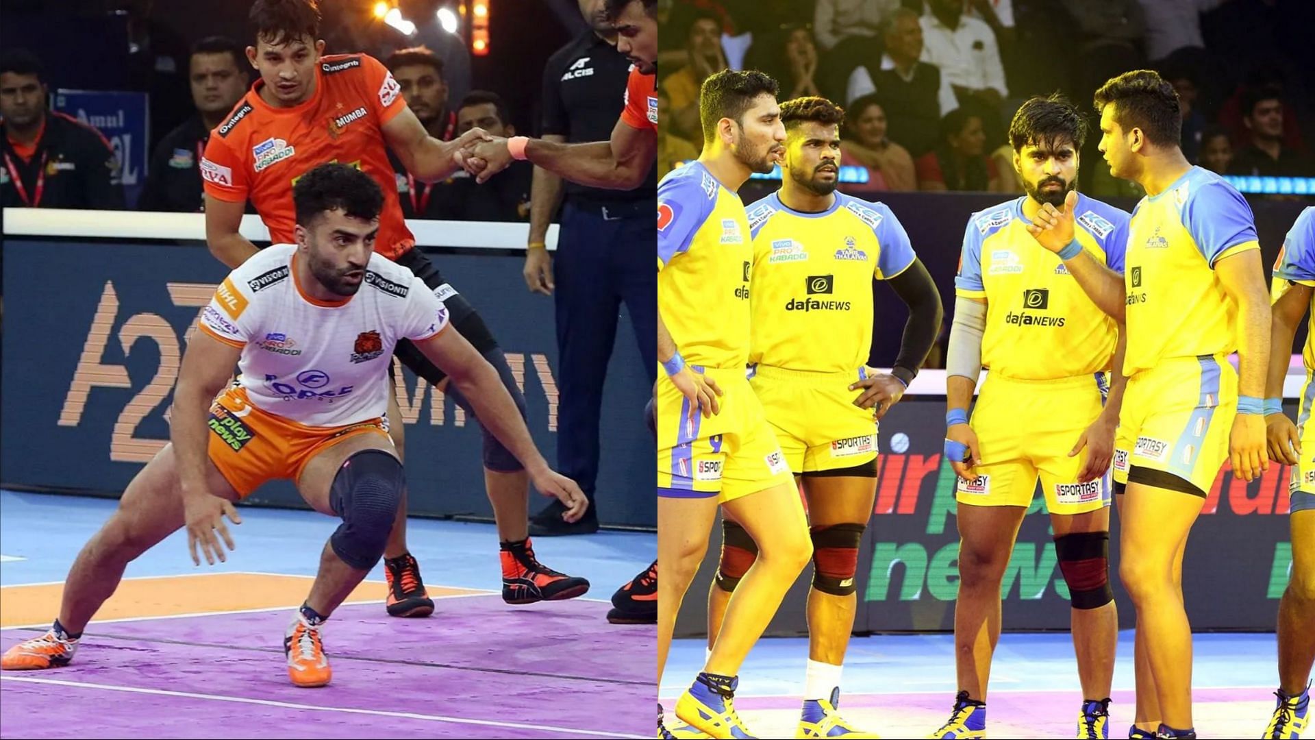 Puneri Paltan and Tamil Thalaivas are likely to make it to the playoffs (Image: Instagram)