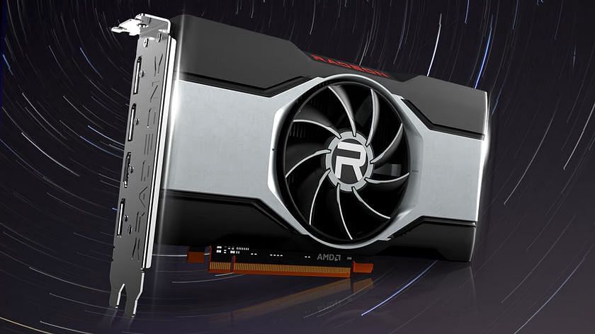 The RX 6600 reference edition (Image via MSI)