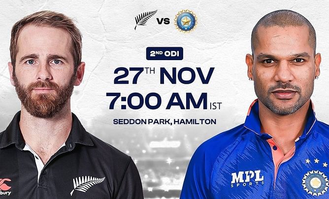 India vs New Zealand, 2nd ODI: Toss result and playing 11s for today's match, umpires list and pitch report