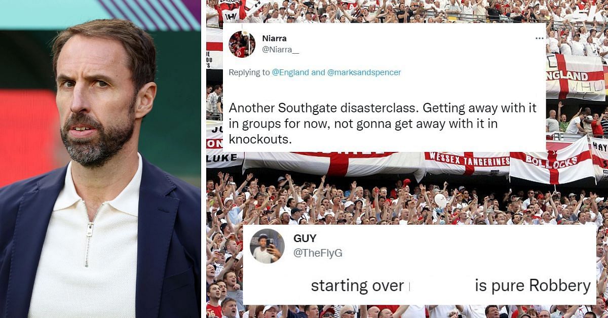 England fans not happy with FIFA World Cup lineup against the USA